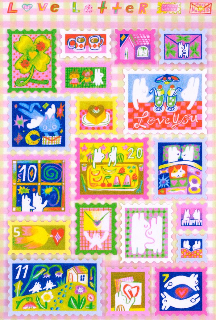 odd rabbits stickers